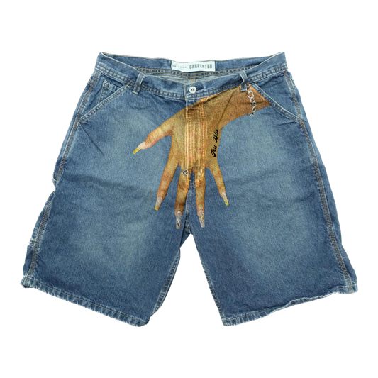 "S1" DENIM SHORTS